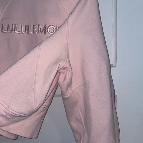 Flaw lululemon milkshake pullover word sweatshirt M/L - Picture 7 of 8